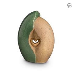 Urn groot keramiek met hart