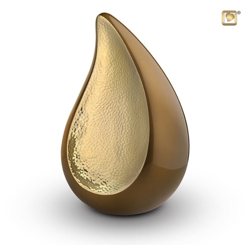 Sierurn "Teardrop" koffie/goud